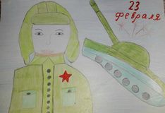 Плотников Иван, группа "Веселые пчелки" МБДОУ "Вагановский детский сад"  #ДеньЗащитникаОтечестваКузбасс